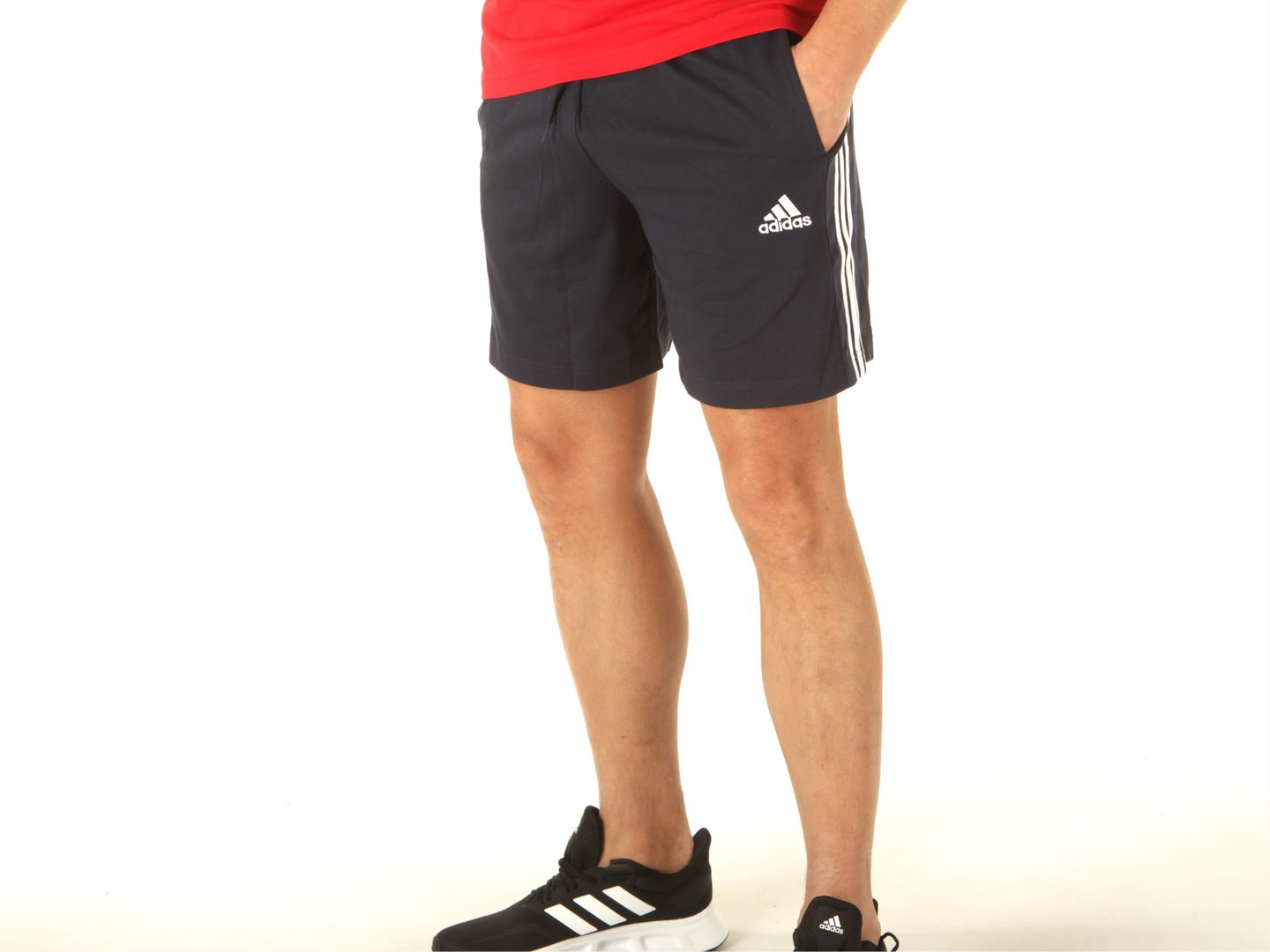 

Шорты Adidas с логотипом, синий