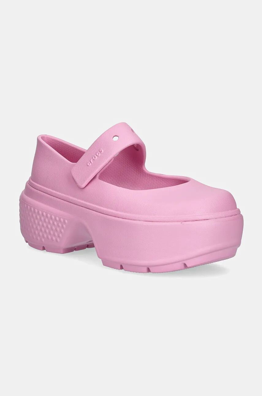 

Балетки Crocs Stomp Mary Jane, розовый