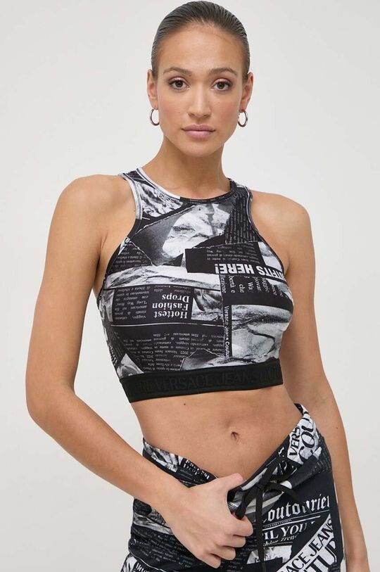

Топ Versace Jeans Couture, черный