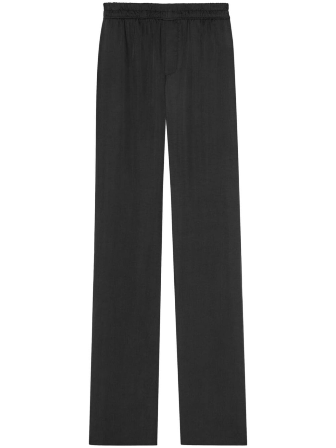

Saint Laurent широкие брюки с заниженной талией, черный