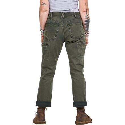

Брюки Shop женские Dovetail Workwear, оливково-зеленый