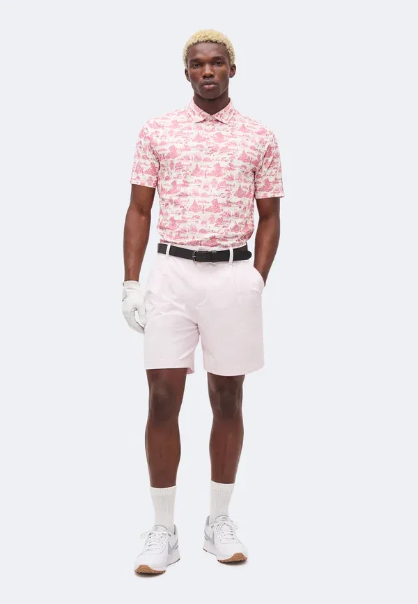 Футболка поло Nike Golf, цвет пион — фото 2