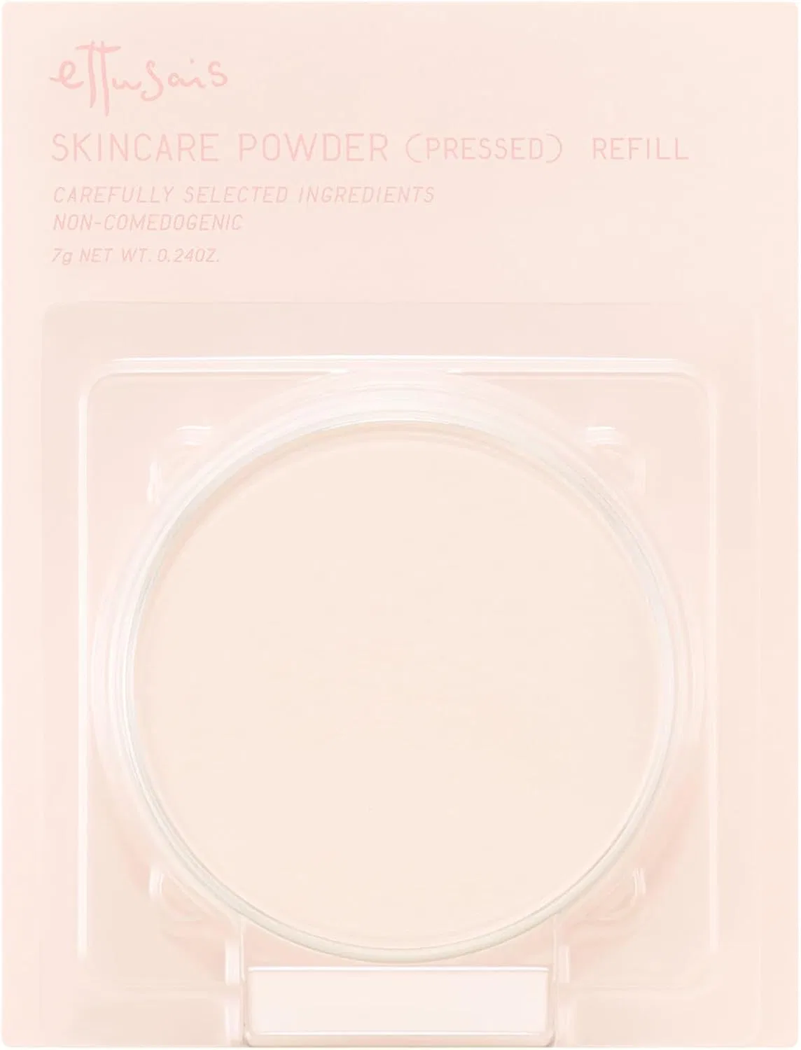 Пудра компактная ETUSAIS Skin Care Powder Presto уходовая, 7 г, набор с 2 сменными блоками, прозрачная — фото 3
