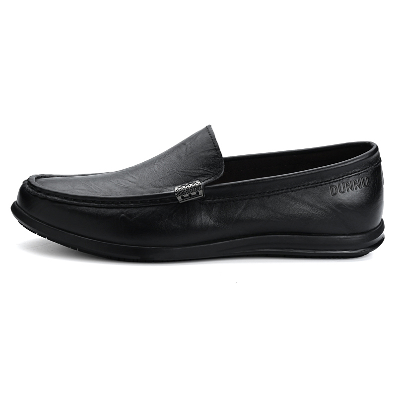 

Повседневные кожаные туфли мужские Dunnu, Black