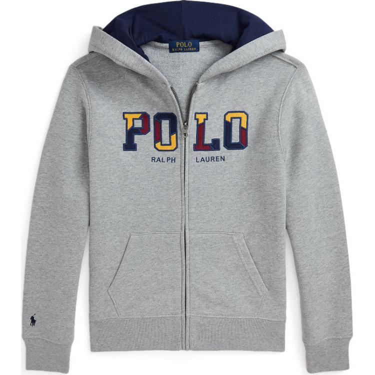 Футболка FW24 серая детская Polo Ralph Lauren — фото 2