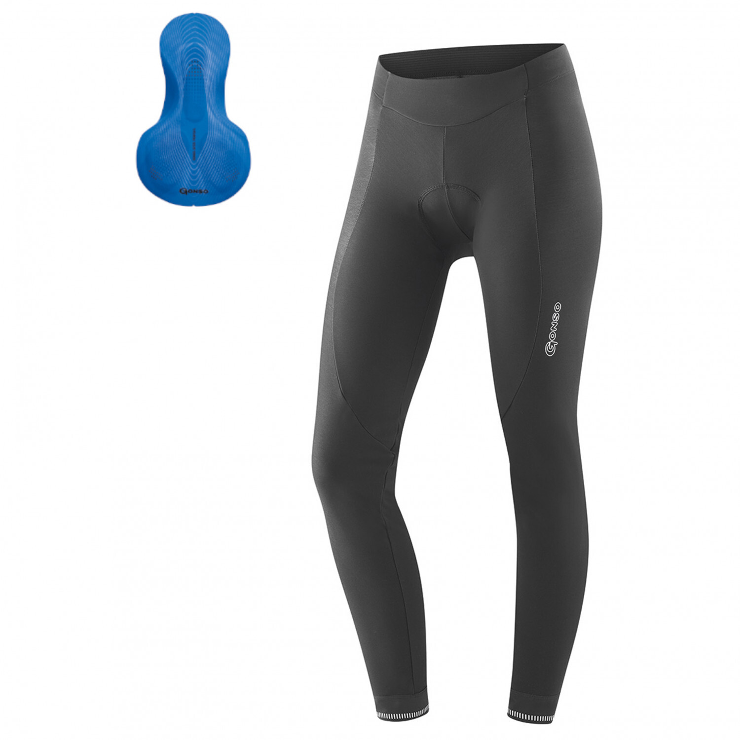 

Велосипедные шорты Gonso Women's Sitivo, цвет Black/Sitivo Blue