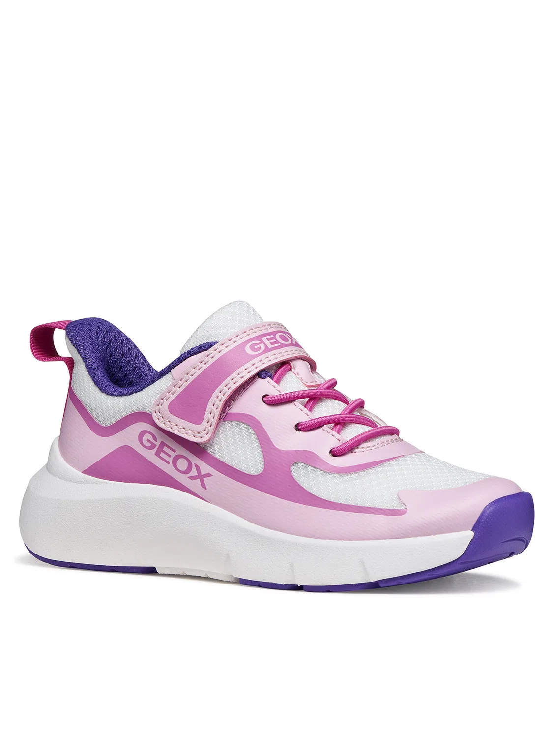 Кроссовки для девочки Pro-Ran Girl Geox, розовый — фото 2
