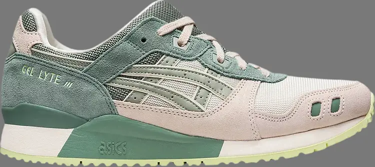 

Кроссовки gel lyte 3 og 'cream olive grey' Asics, пломбир