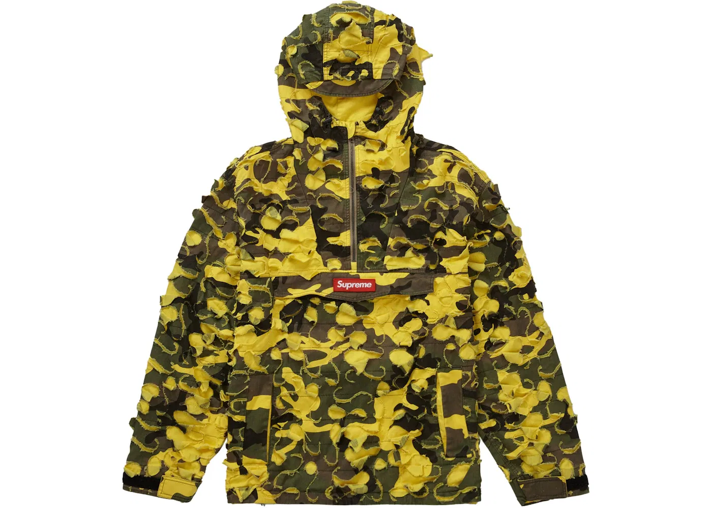 Мужская куртка-анорак с принтом Supreme Anorak, Yellow Camo