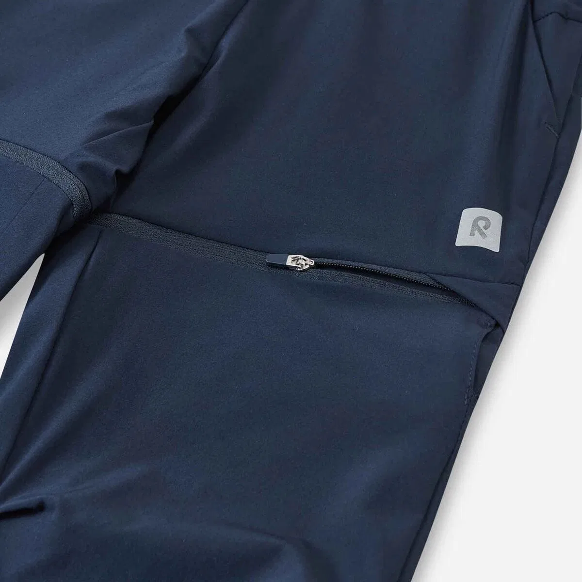 Детские штаны-трансформеры Kaveris Zip-Off Pants Reima, темно-синий — фото 2