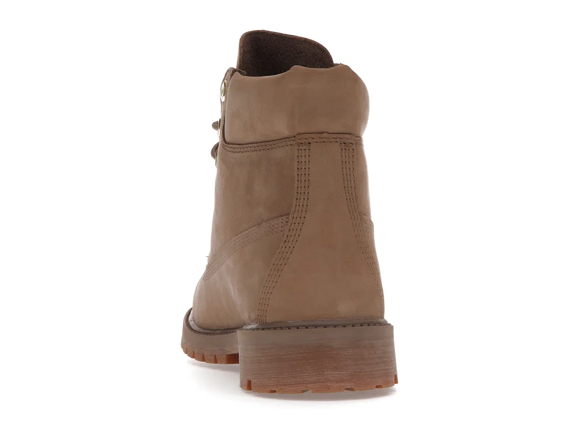 Детские ботинки с высоким голенищем Timberland 6" Premium Boot, Dark Beige Dark Beige — фото 4