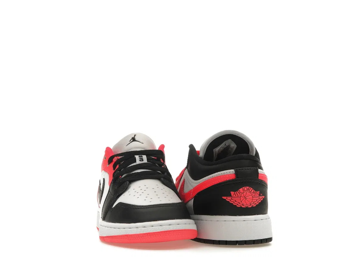 Детские кроссовки Lifestyle с контрастными элементами Jordan 1 Low SE Jordan, Infrared 23/White/Black — фото 2
