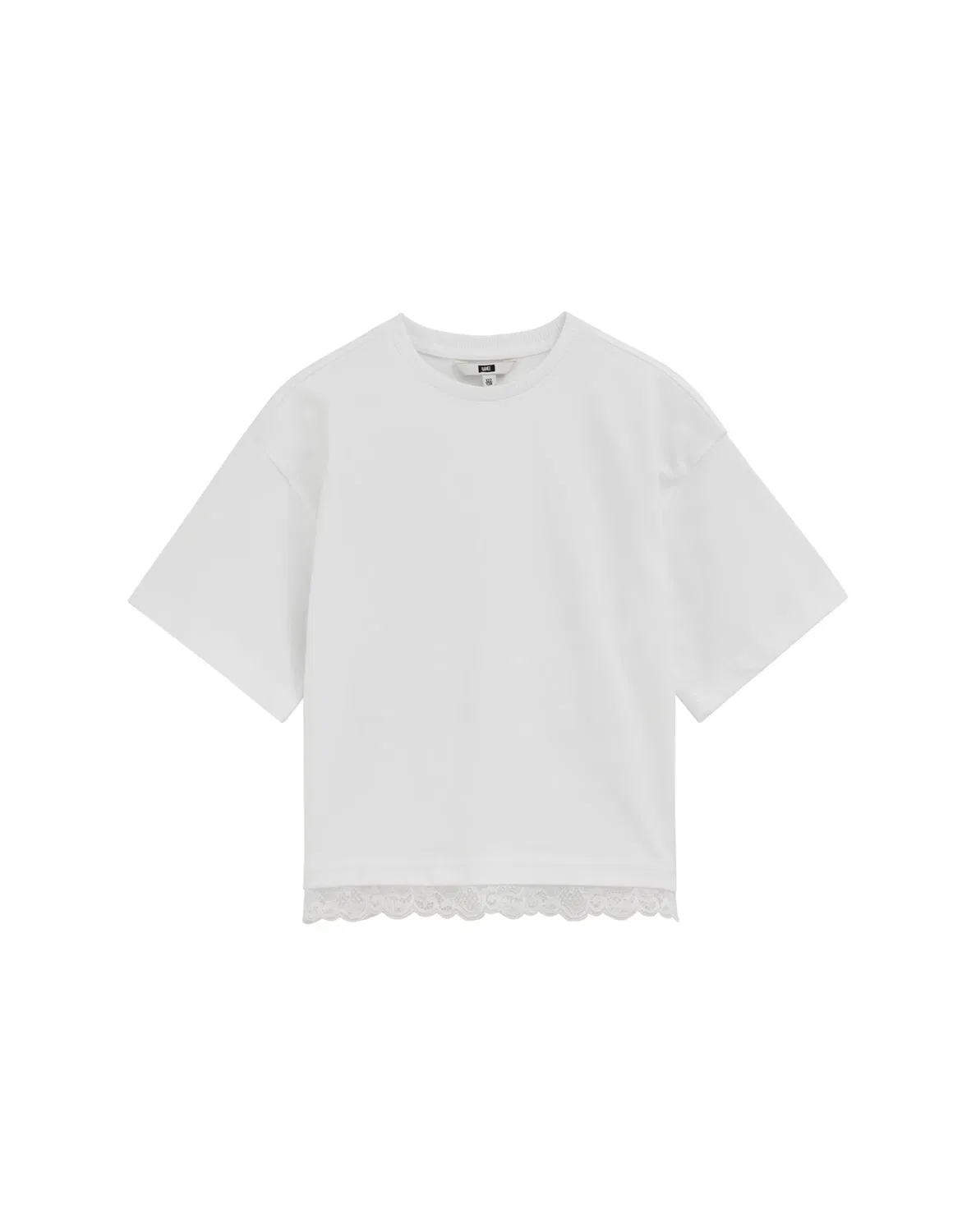 Рубашка We Fashion Meisjes из белой шерсти