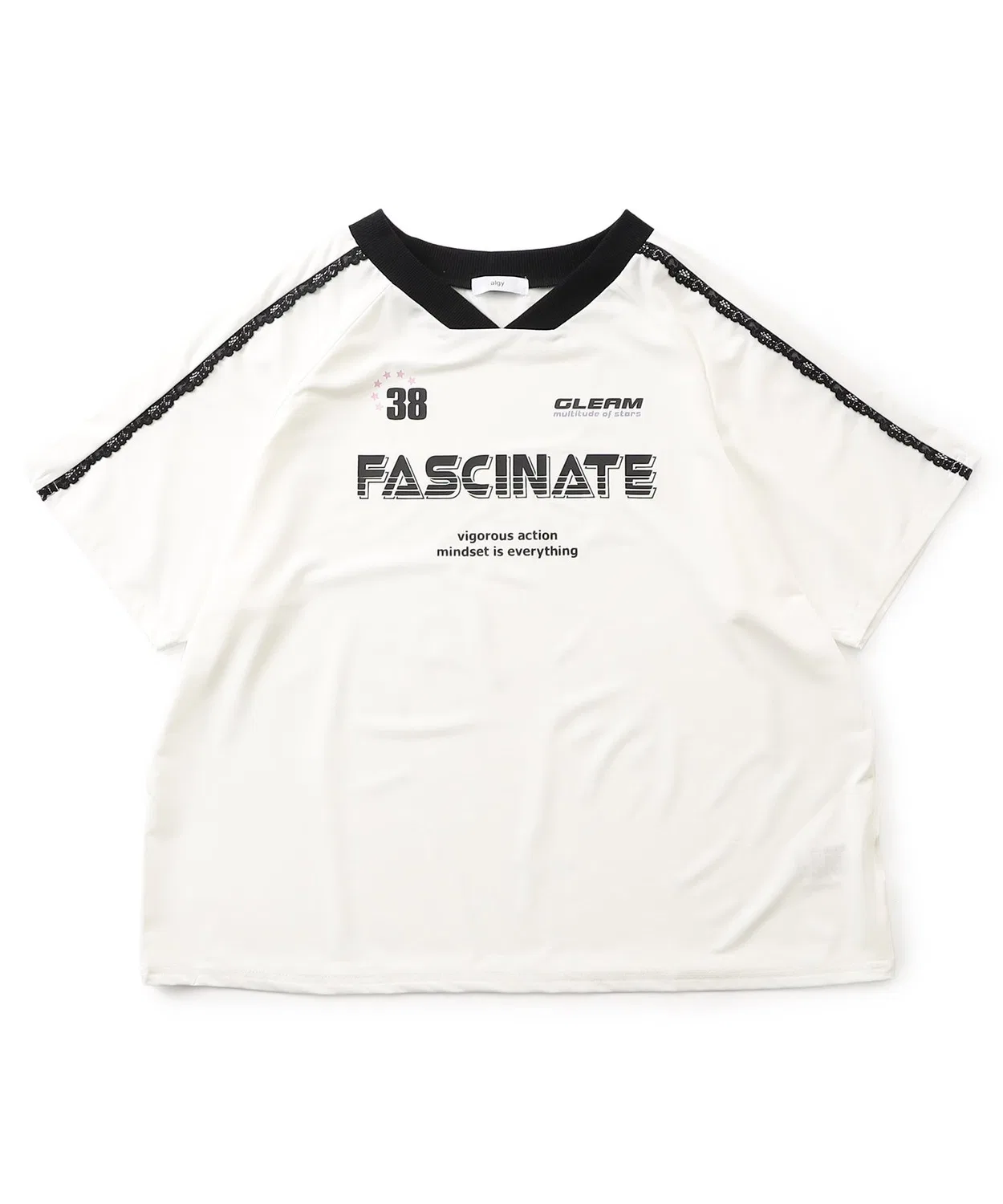 Детская футболка с принтом Sportmix BIG Half Sleeve T-Shirt algy, Off White