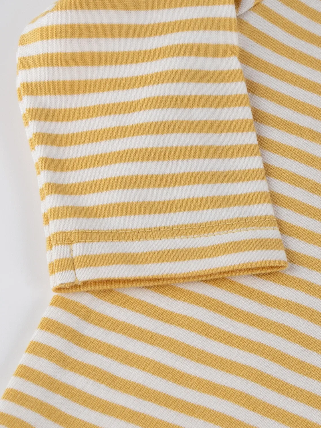 Рубашка Sigikid Langarmshirt Classic Baby желтого цвета — фото 4