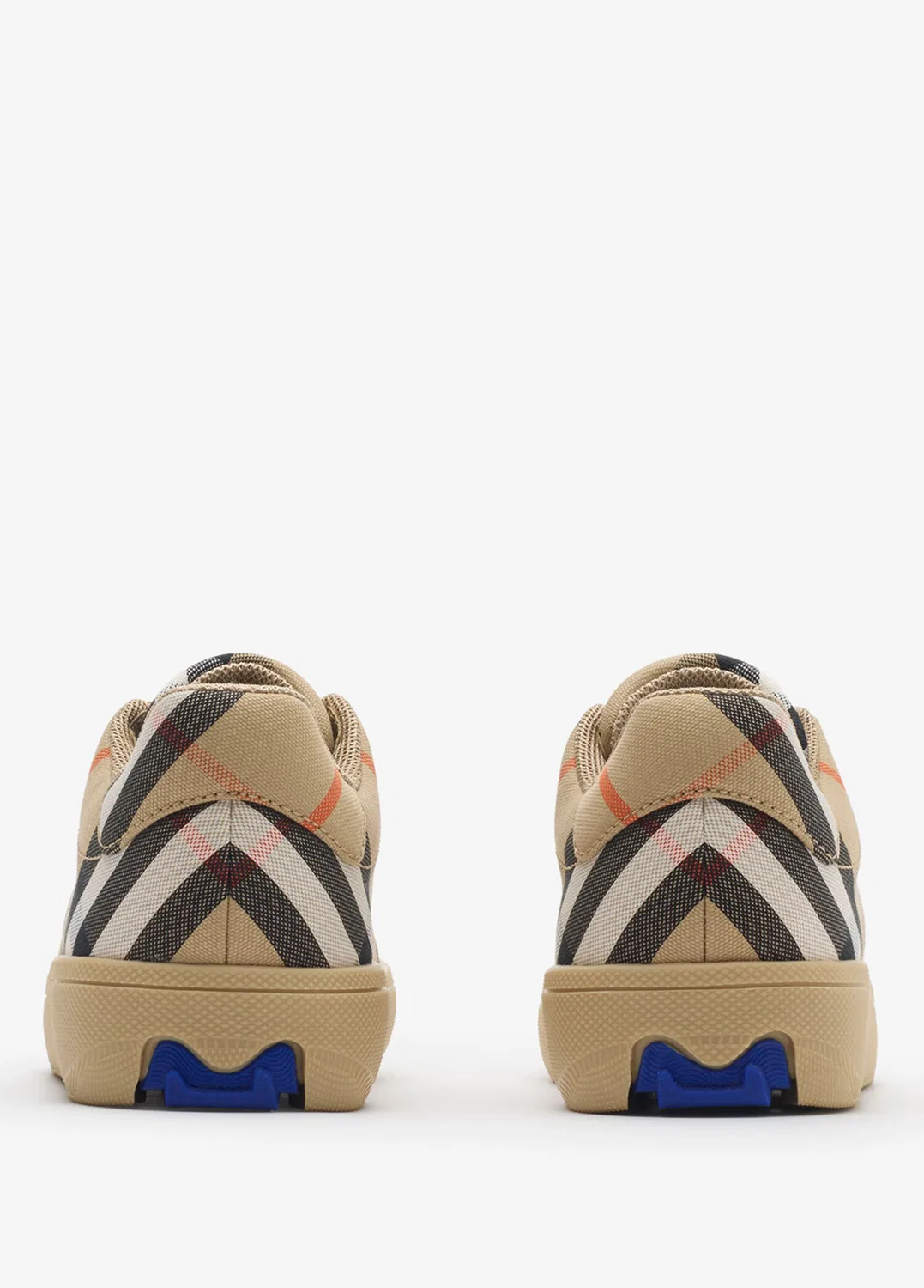 Кроссовки детские Burberry Cambridge Check, bej — фото 3