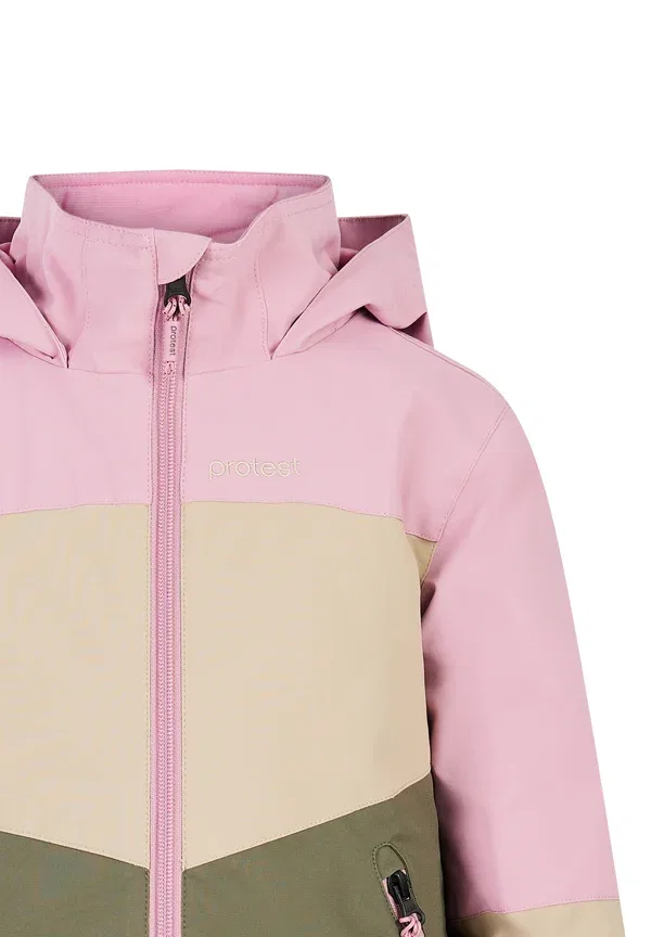 Куртка лыжная ветрозащитная Bix Protest, Vintage Pink, розовый — фото 3