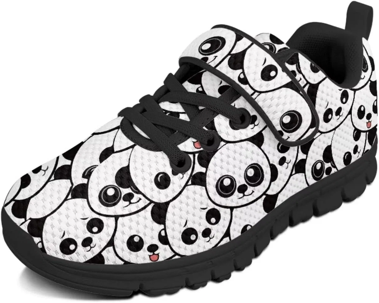 Детские кроссовки для девочек с принтом Yreiwoby, Panda