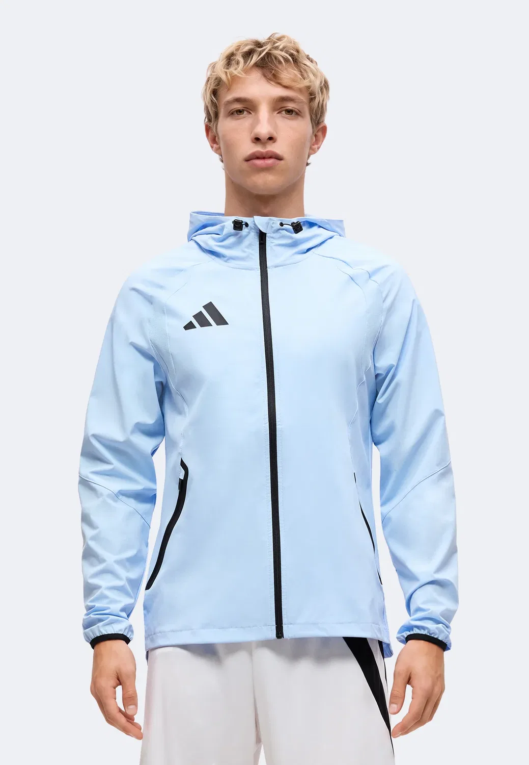 Ветровка Tiro travel Adidas Performance, Glow Blue/Black