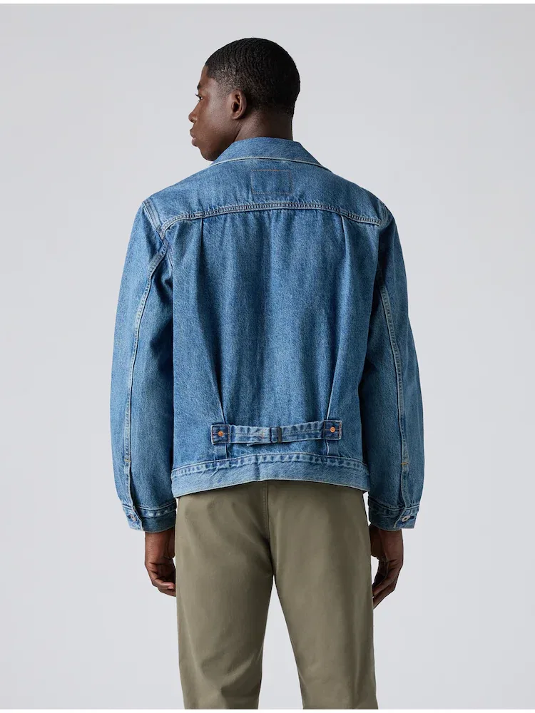 Куртка Type I Trucker, джинсовая LEVIS, Blue — фото 3