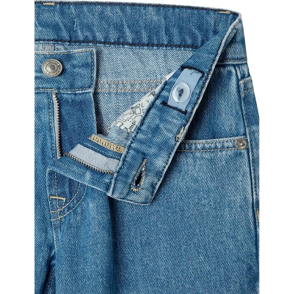 Джинсы прямого кроя Myron Pepe Jeans, синий — фото 3