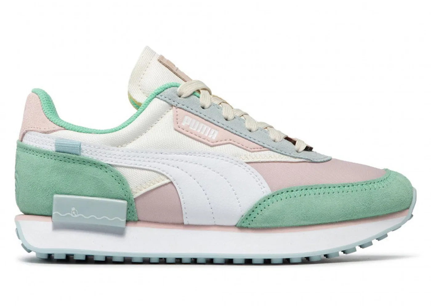 Детские кроссовки Lifestyle Puma Future Rider, Bok Choy/Puma White/Rosewater