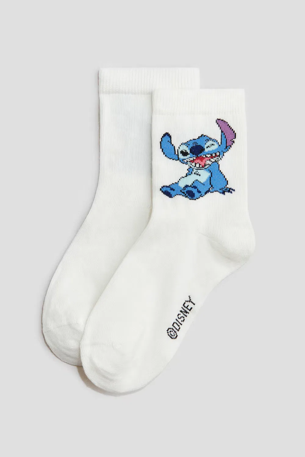 Набор из 5 пар носков с рисунком H&M, Blau/Lilo & Stitch — фото 2