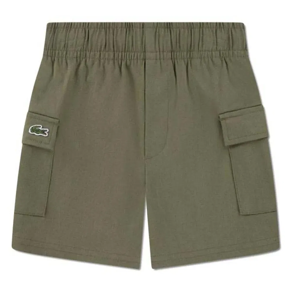 Шорты Lacoste Kids, зеленый