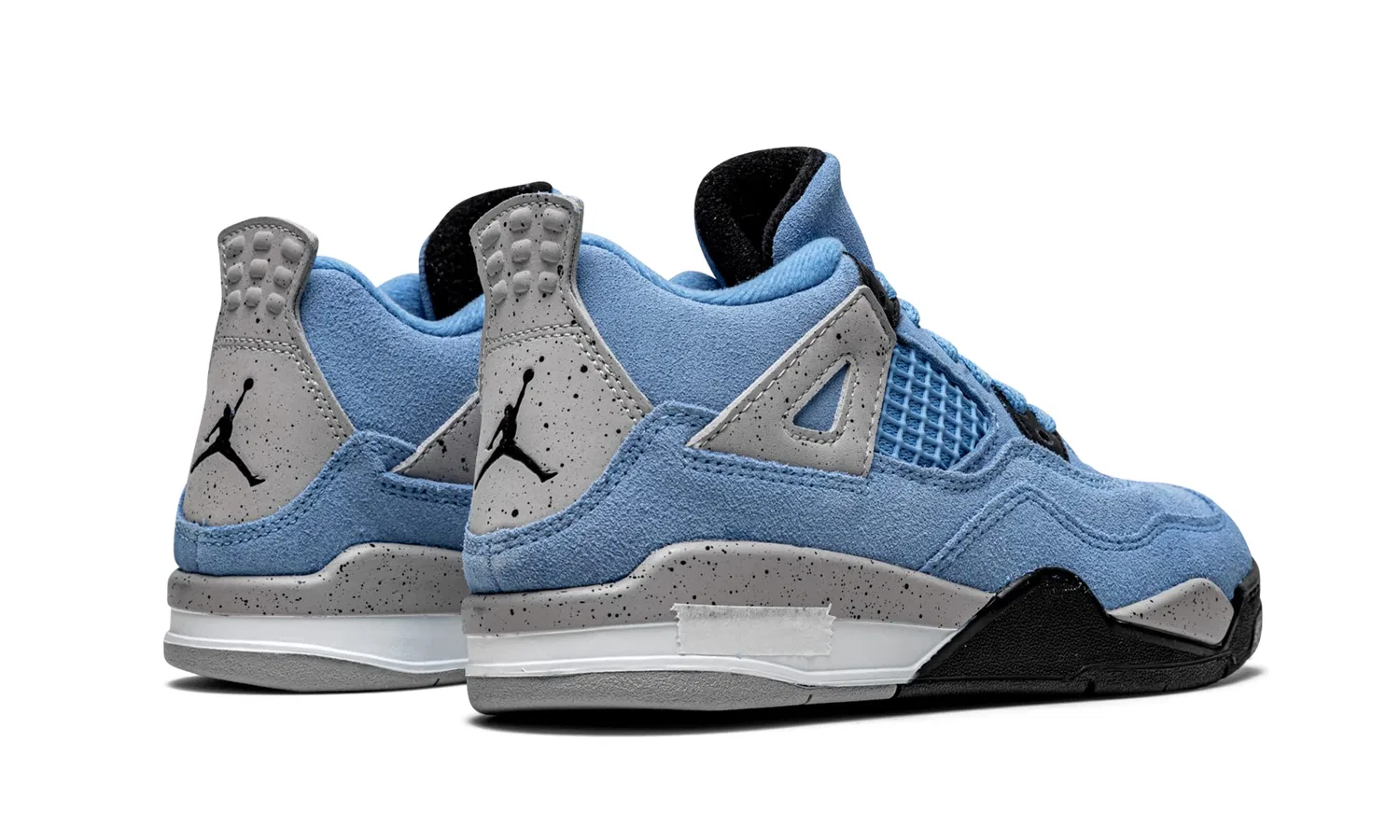 Детские кроссовки для мальчиков с принтом Jordan 4 Bred Reimagined NIKE, Blue — фото 3