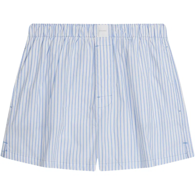 Женские пижамные брюки с полосками Calvin Klein, Blue White Stripes