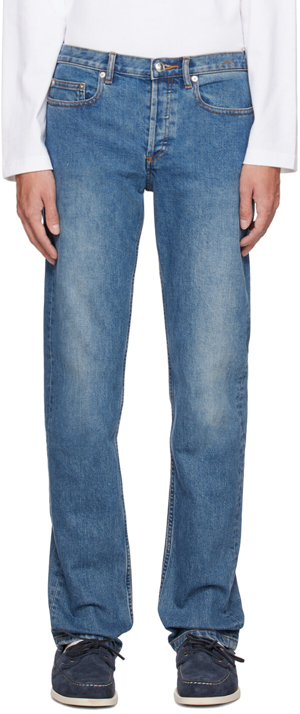 

Синие джинсы New Standard A.P.C.