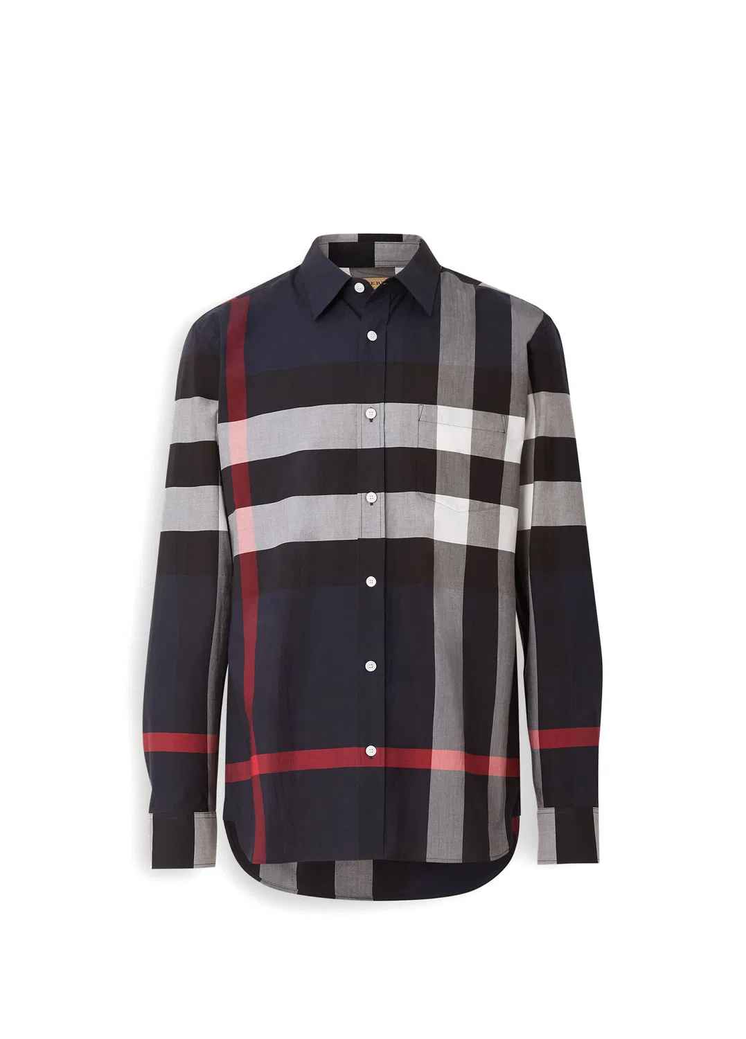 Рубашка Burberry Windsor, темно-синий
