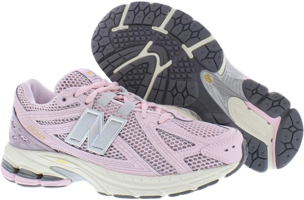 Детские кроссовки для девочек 1906 White/Red New Balance, Powder Pink/Purple-Pink — фото 4