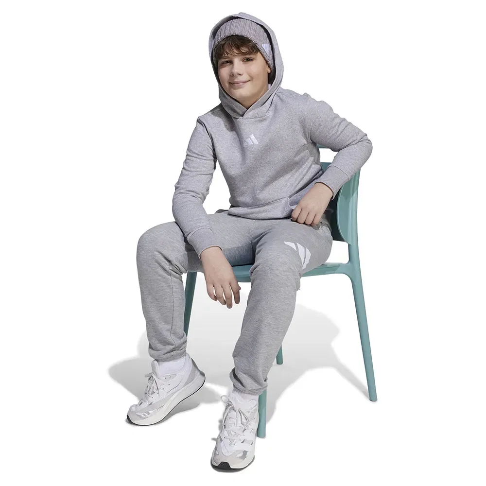 Худи Essentials Adidas, серый — фото 3
