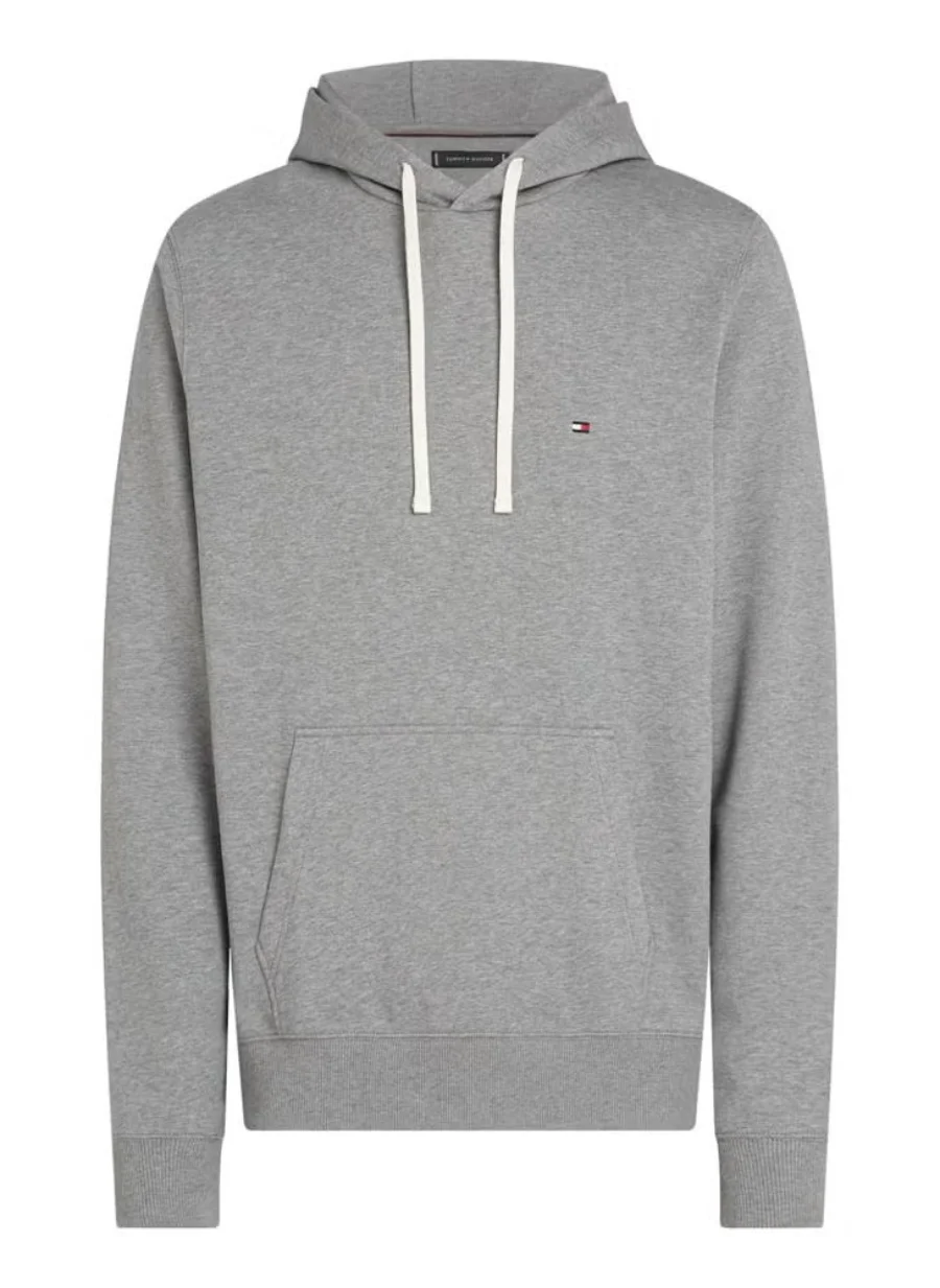 Худи Tommy Hilfiger Flag Embroidery, серый — фото 3