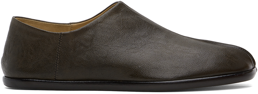 

Коричневые туфли-лоферы Tabi Babouches Slip-on Maison Margiela