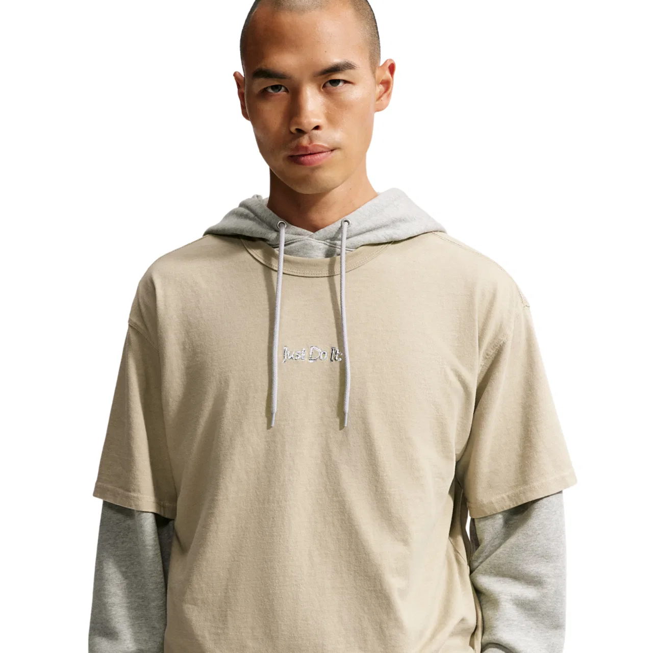 Мужская футболка свободного кроя с предварительной стиркой Nike NSW Loose Pre Wash Essential T-Shirt, Desert Khaki
