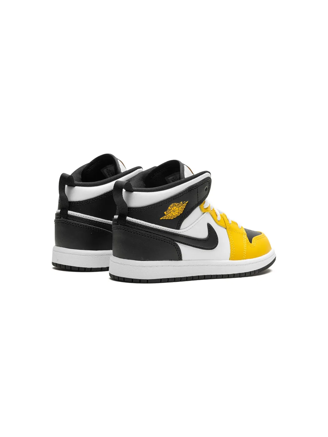 Кроссовки Jordan 1 Mid "Ochre", черный — фото 3