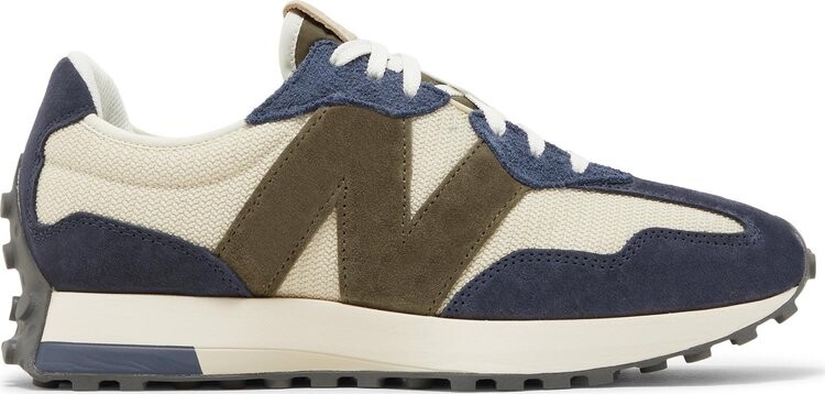 

Кроссовки New Balance 327 'Beige Navy', кремовый, Бежевый, Кроссовки New Balance 327 'Beige Navy', кремовый