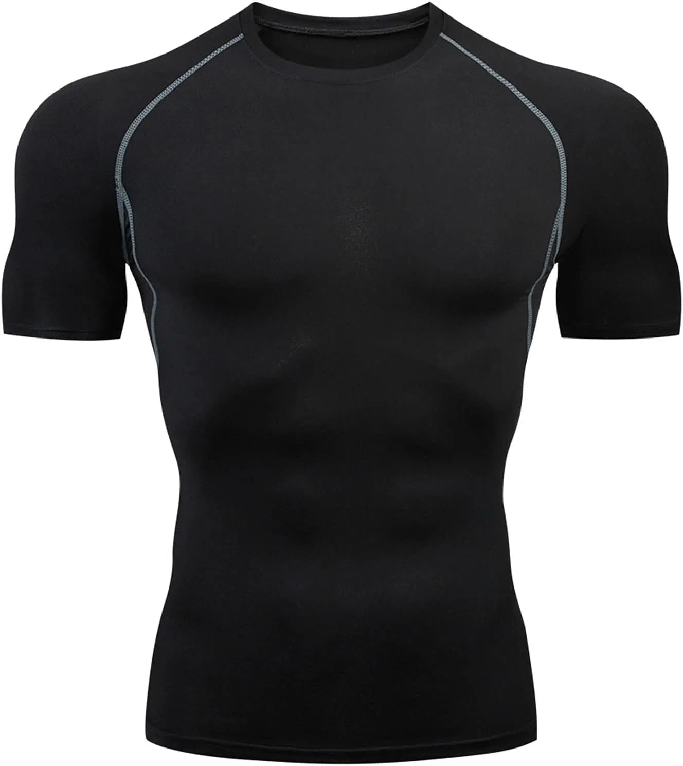 Мужская повседневная футболка градиент Athletic, Dark Gray