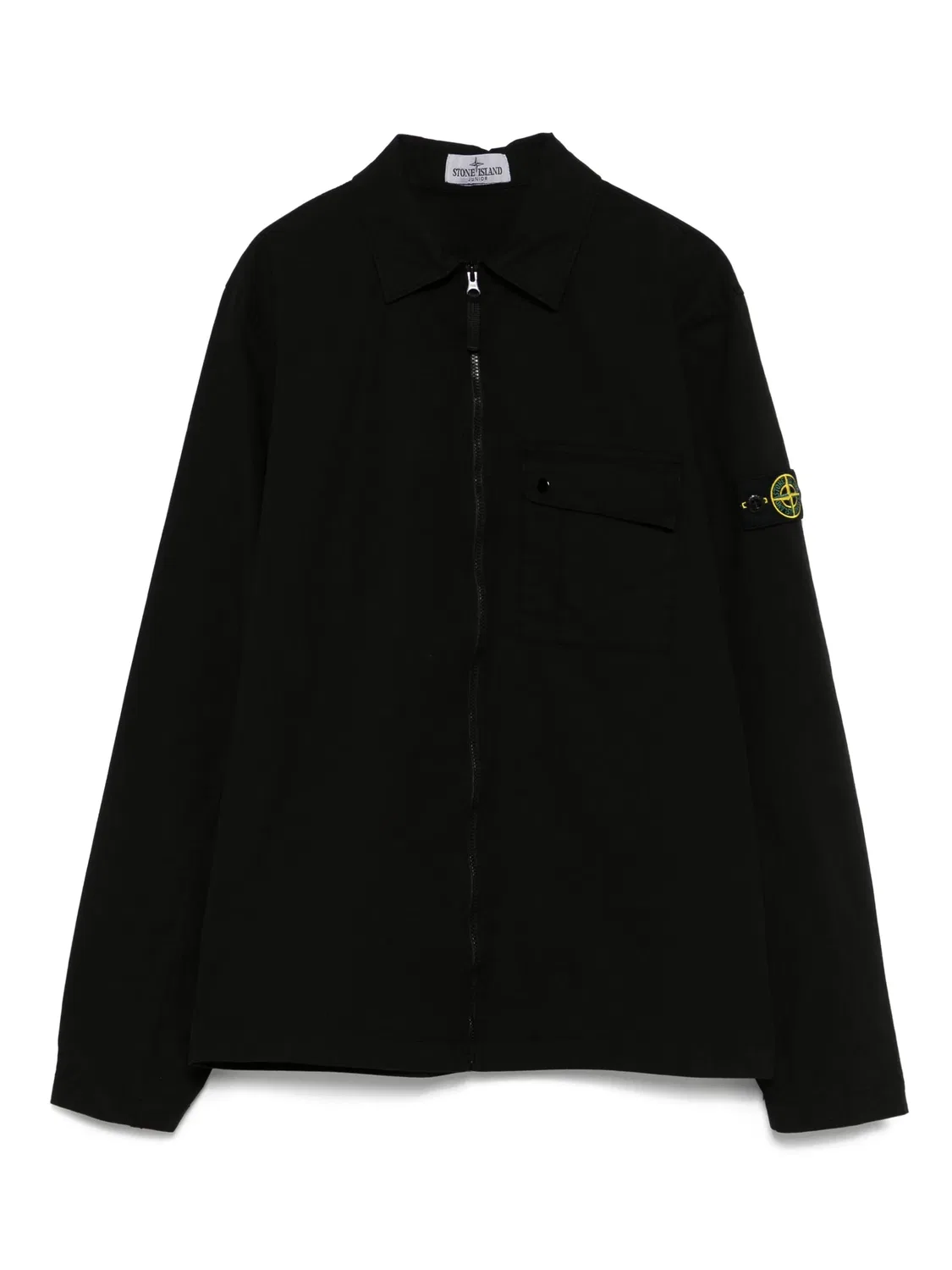 Stone Island Рубашка с короткими рукавами черного цвета