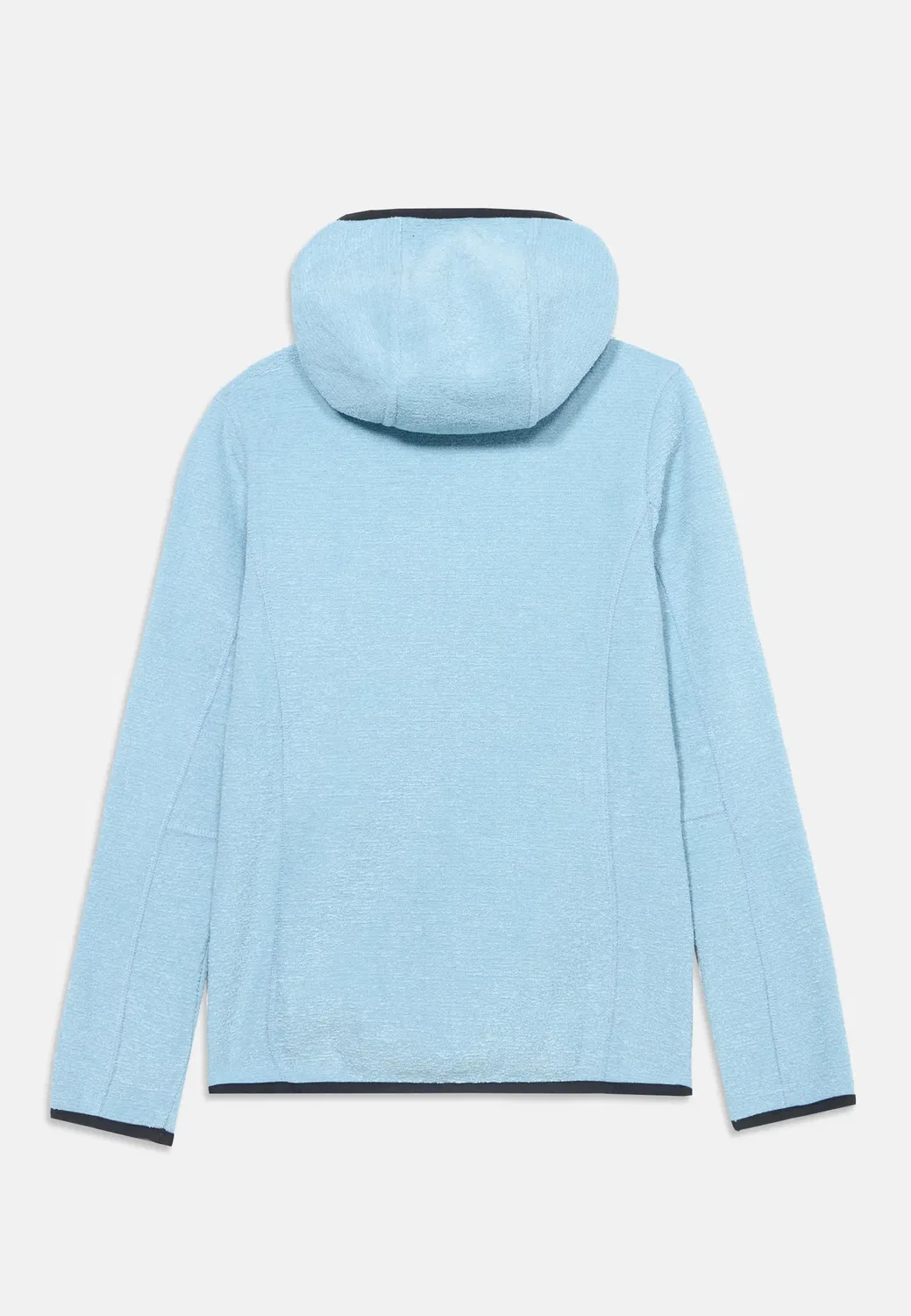 Куртка унисекс с капюшоном Fix Hood - флисовая куртка Cmp, Cool Blue — фото 2