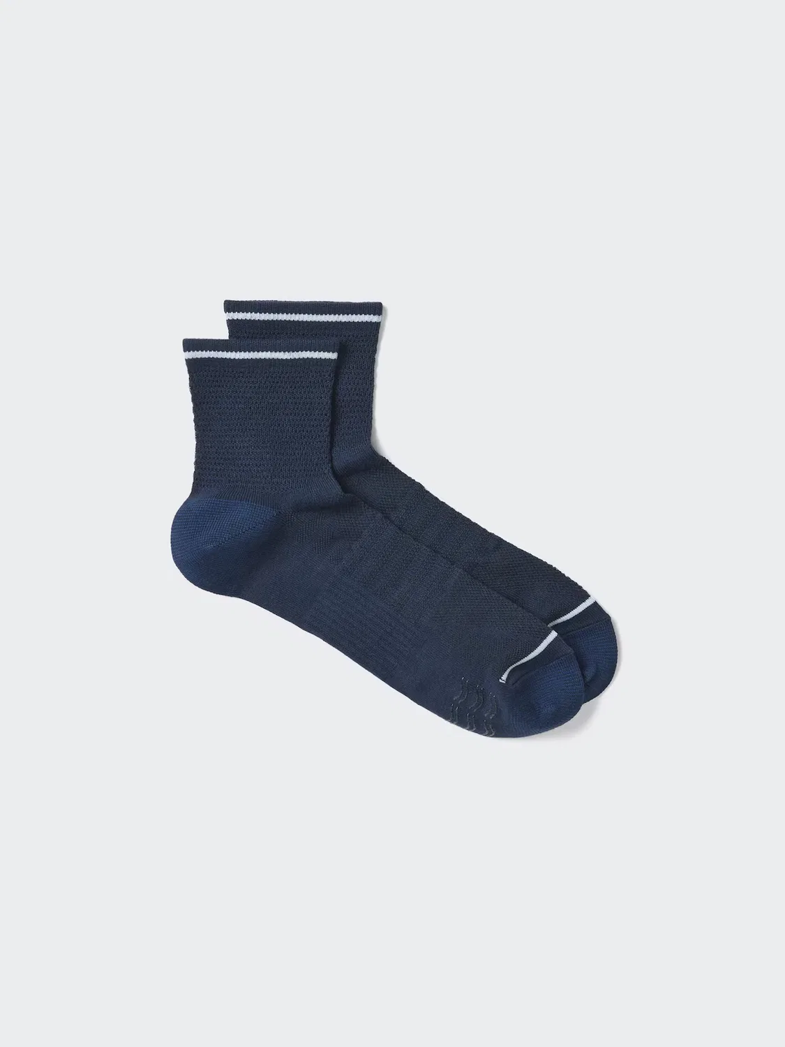 Носки Uniqlo, спортивные, темно-синий