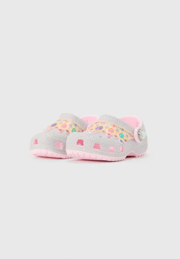Классические сабо принцессы Crocs, розовый/мультиколор — фото 2