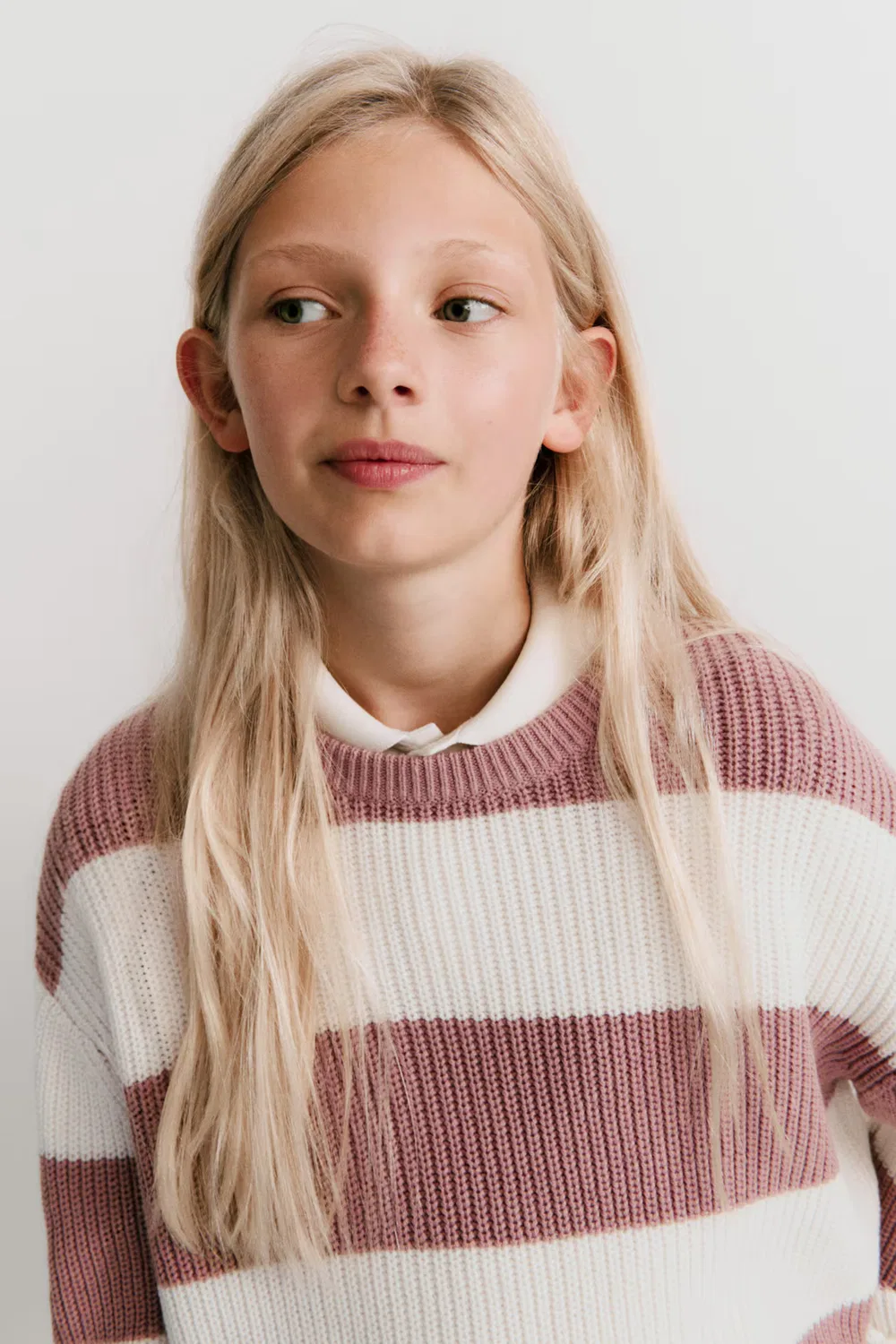 Свитер в рубчик H&M, Mattrosa/Gestreift