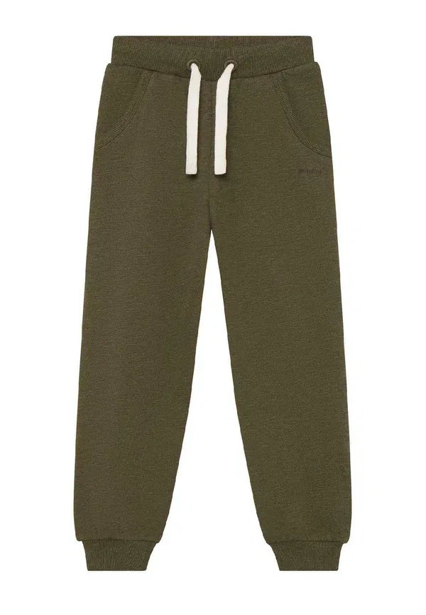 Брюки спортивные из хлопка 2 Pack Minymo Dark Olive, оливковый — фото 3