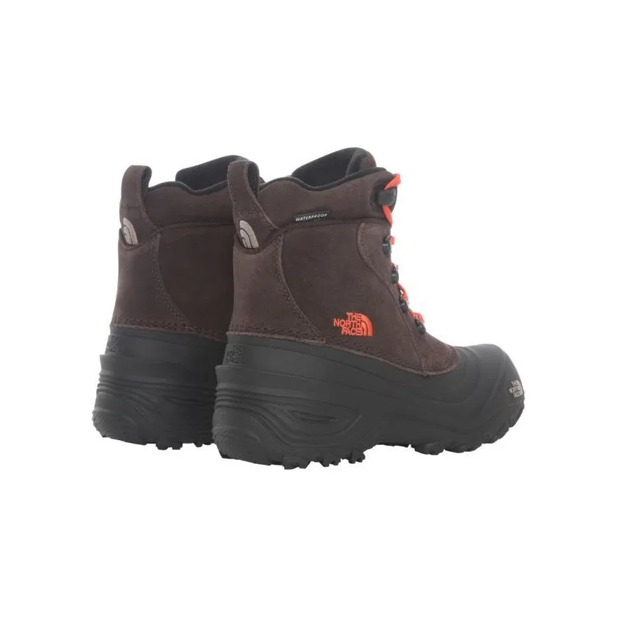 Детские ботинки с защитой от влаги и снега Youth Chilkat Lace 2 The North Face, Коричневый — фото 3