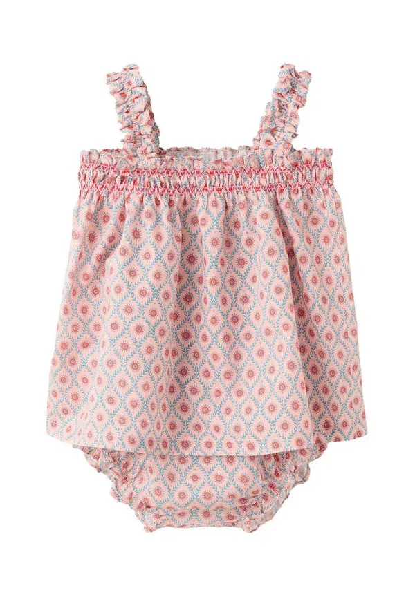 Детское платье Mango Kids, розовый