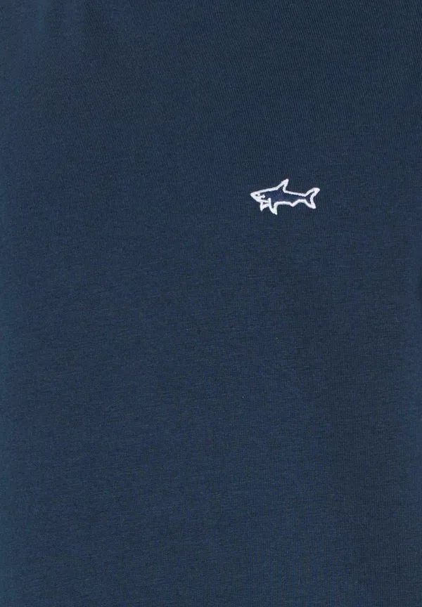 Футболка из хлопка Basic T-shirt Paul & Shark, синий — фото 3