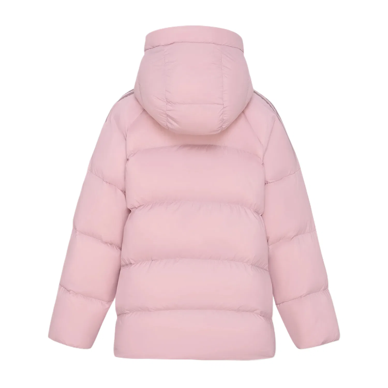 Детская куртка утепленная с капюшоном Adidas, Mixed Lilac — фото 3